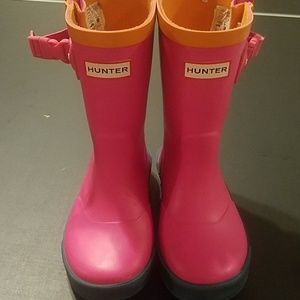 LIKE NEW HUNTER Toddler girl size 10 rain boot